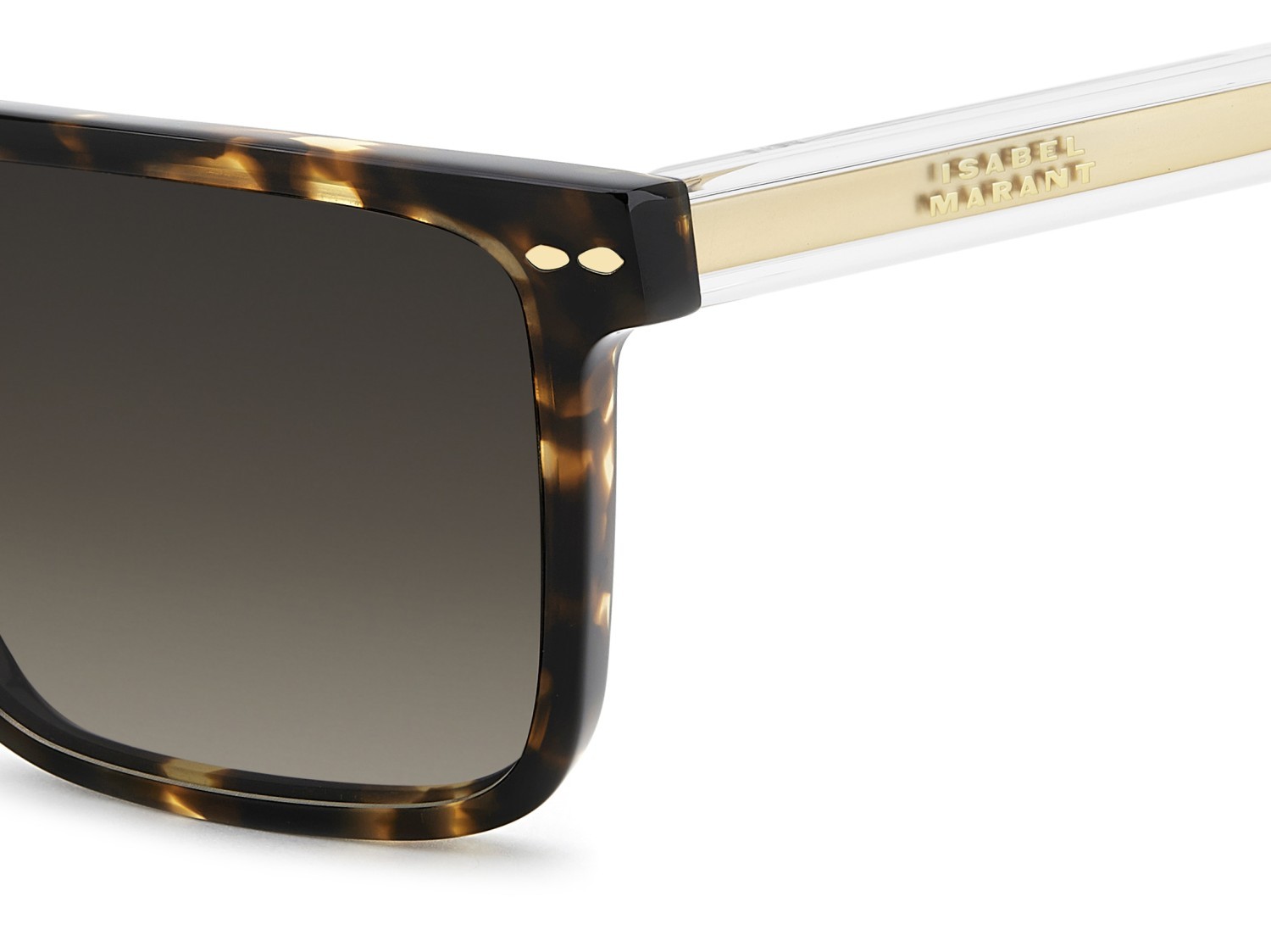 Sunglasses Isabel Marant Im 0231/S 208331 086 HA color havana shape rectangle lenses brown shaded