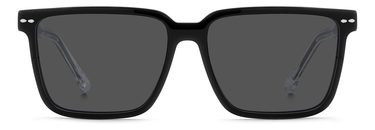 Sunglasses Isabel Marant Im 0231/S 208331 807 IR color black shape rectangle lenses grey