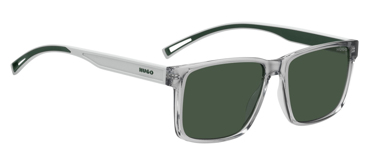 Sunglasses Hugo Hg 1369/S 208350 KB7 QT color grey shape rectangle lenses green