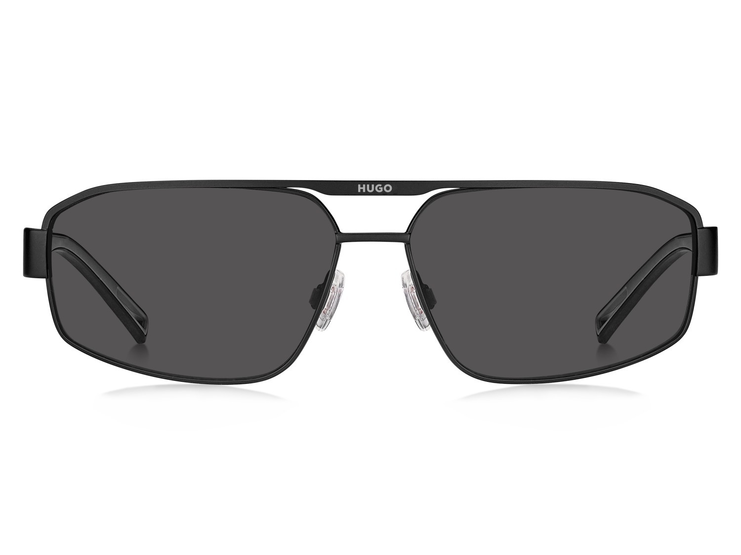 Sunglasses Hugo Hg 1368/S 208351 003 IR color matte black shape navigator lenses grey