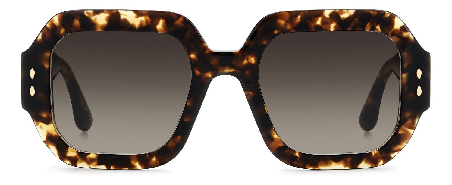 Sunglasses Isabel Marant Im 0224/S 208359 086 HA color havana shape square lenses brown shaded