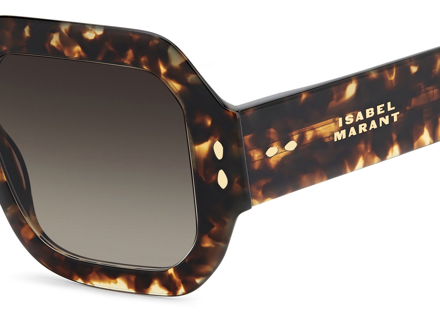 Sunglasses Isabel Marant Im 0224/S 208359 086 HA color havana shape square lenses brown shaded