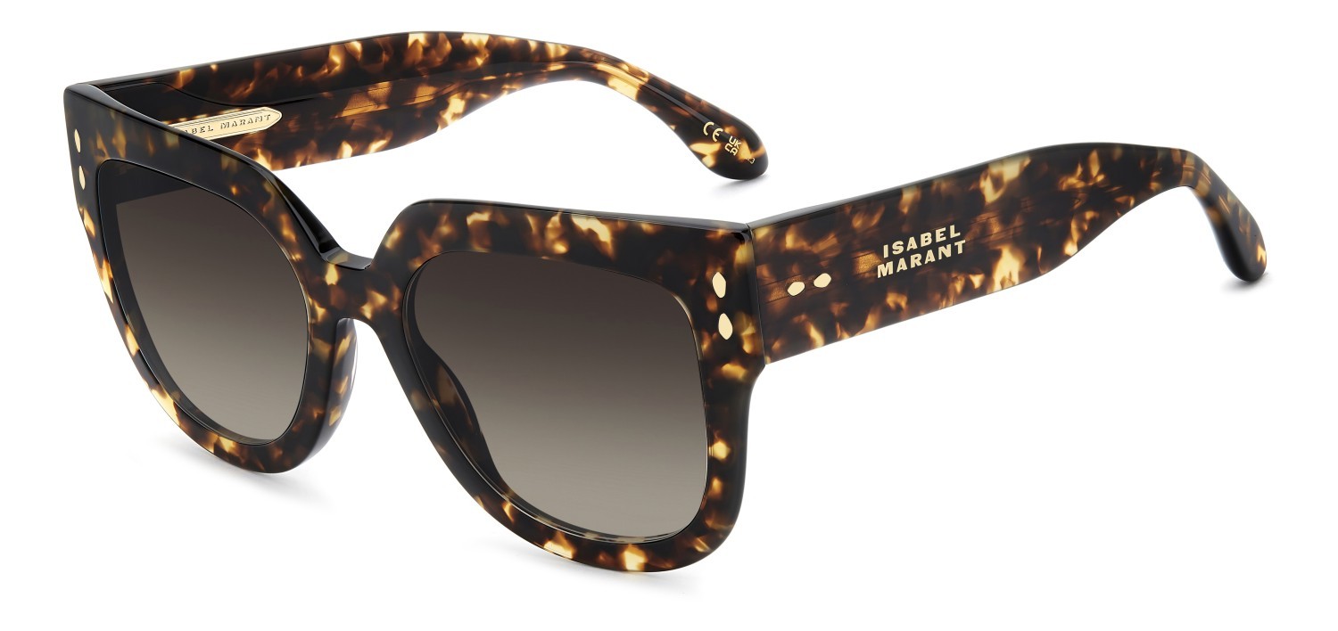 Sunglasses Isabel Marant Im 0225/S 208360 086 HA color havana shape square lenses brown shaded