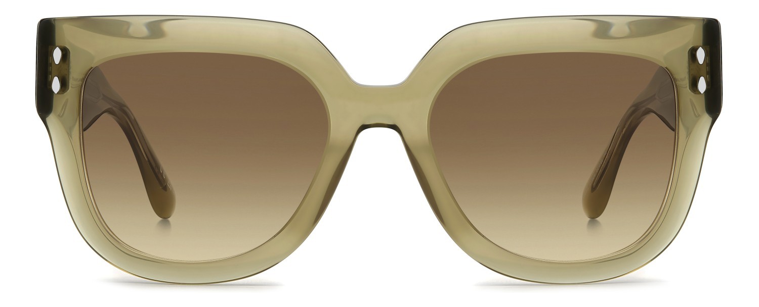 Sunglasses Isabel Marant Im 0225/S 208360 3Y5 EG color khaki shape square lenses brown ochra