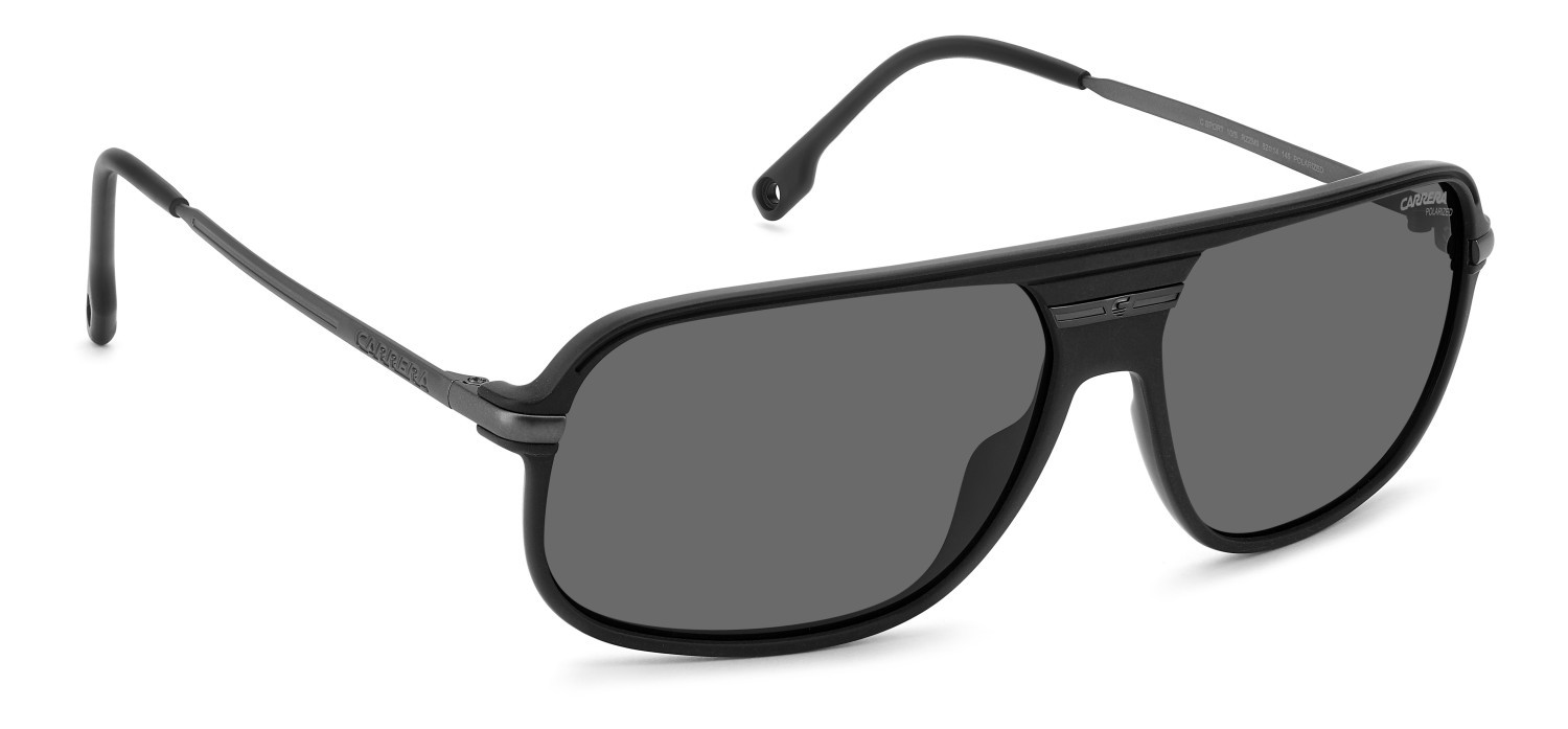 Occhiali da sole Carrera C Sport 10/S 208377 RZZ M9 colore matte black dark ruthenium forma rettangolare lenti grey polarized
