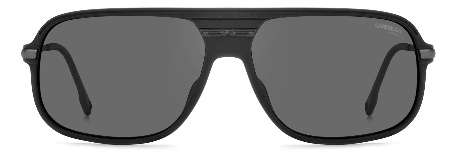 Occhiali da sole Carrera C Sport 10/S 208377 RZZ M9 colore matte black dark ruthenium forma rettangolare lenti grey polarized