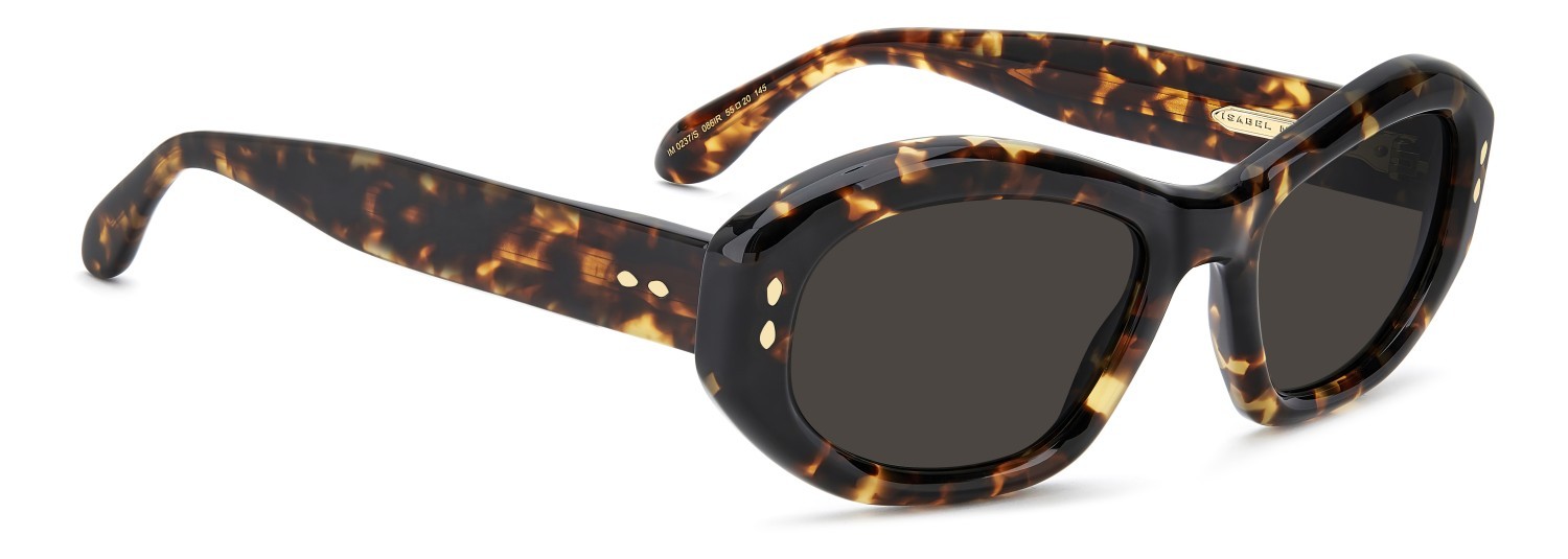 Sunglasses Isabel Marant Im 0237/S 208379 086 IR color havana shape cat eye lenses grey