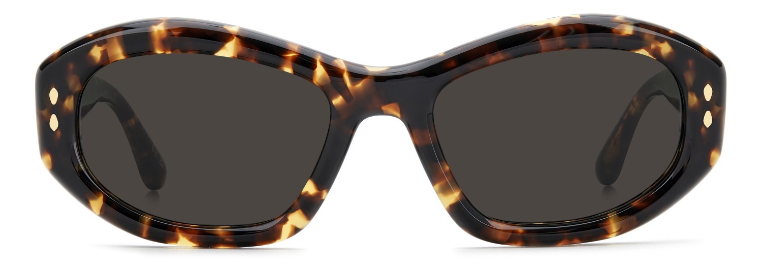 Sunglasses Isabel Marant Im 0237/S 208379 086 IR color havana shape cat eye lenses grey