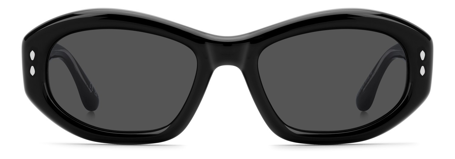 Sunglasses Isabel Marant Im 0237/S 208379 807 IR color black shape cat eye lenses grey