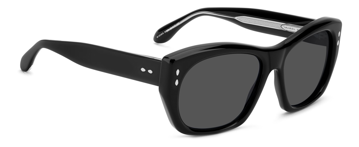Sunglasses Isabel Marant Im 0238/S 208380 807 IR color black shape rectangle lenses grey