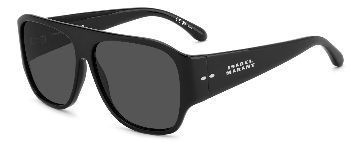 Sunglasses Isabel Marant Im 0239/S 208381 807 IR color black shape navigator lenses grey