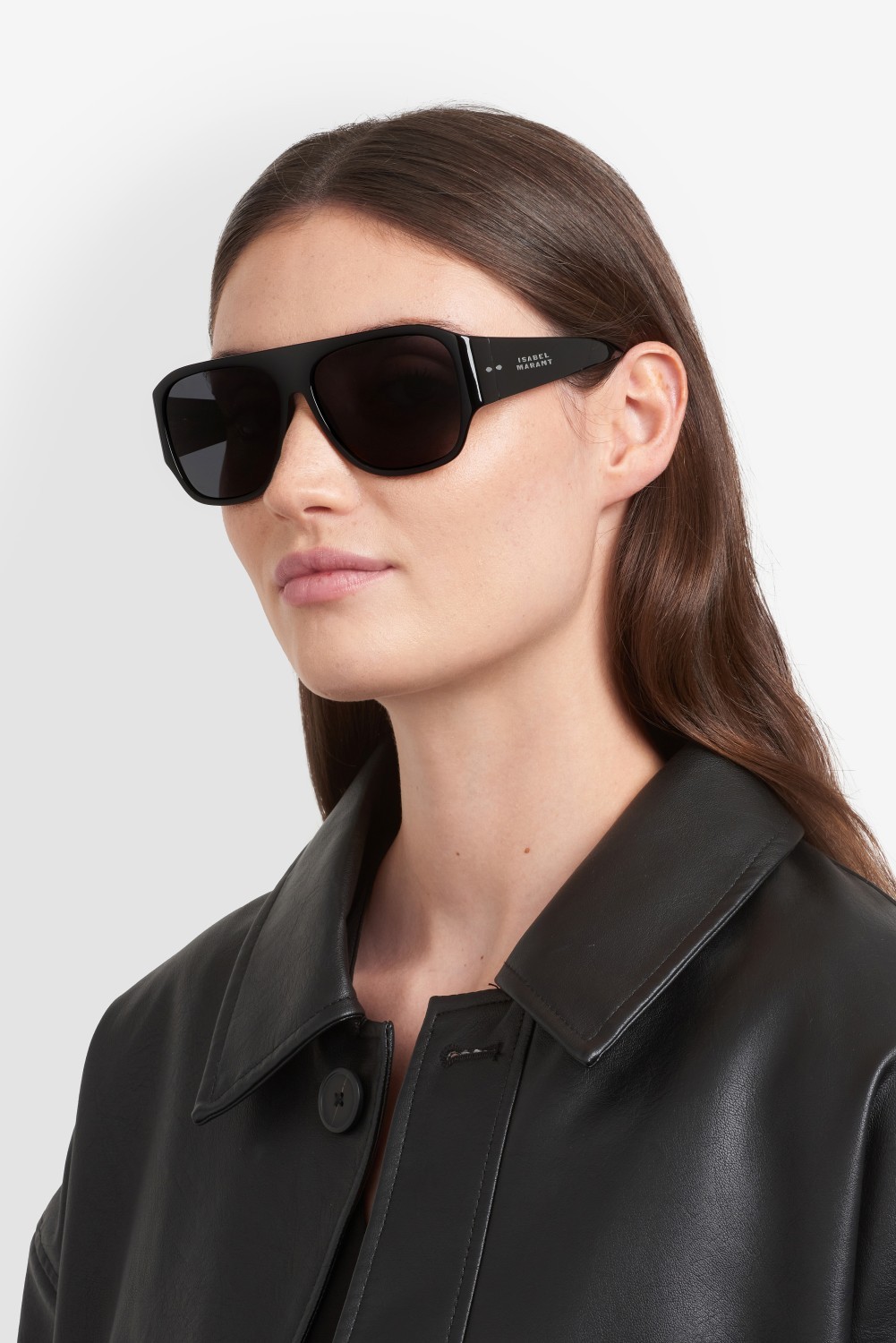 Sunglasses Isabel Marant Im 0239/S 208381 807 IR color black shape navigator lenses grey