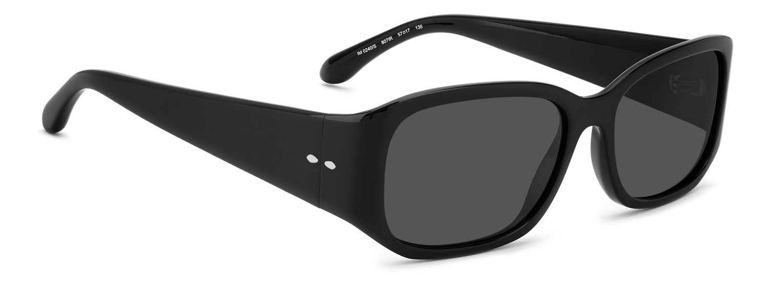 Sunglasses Isabel Marant Im 0240/S 208382 807 IR color black shape rectangle lenses grey