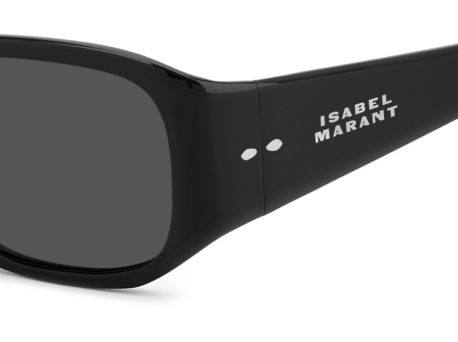 Sunglasses Isabel Marant Im 0240/S 208382 807 IR color black shape rectangle lenses grey