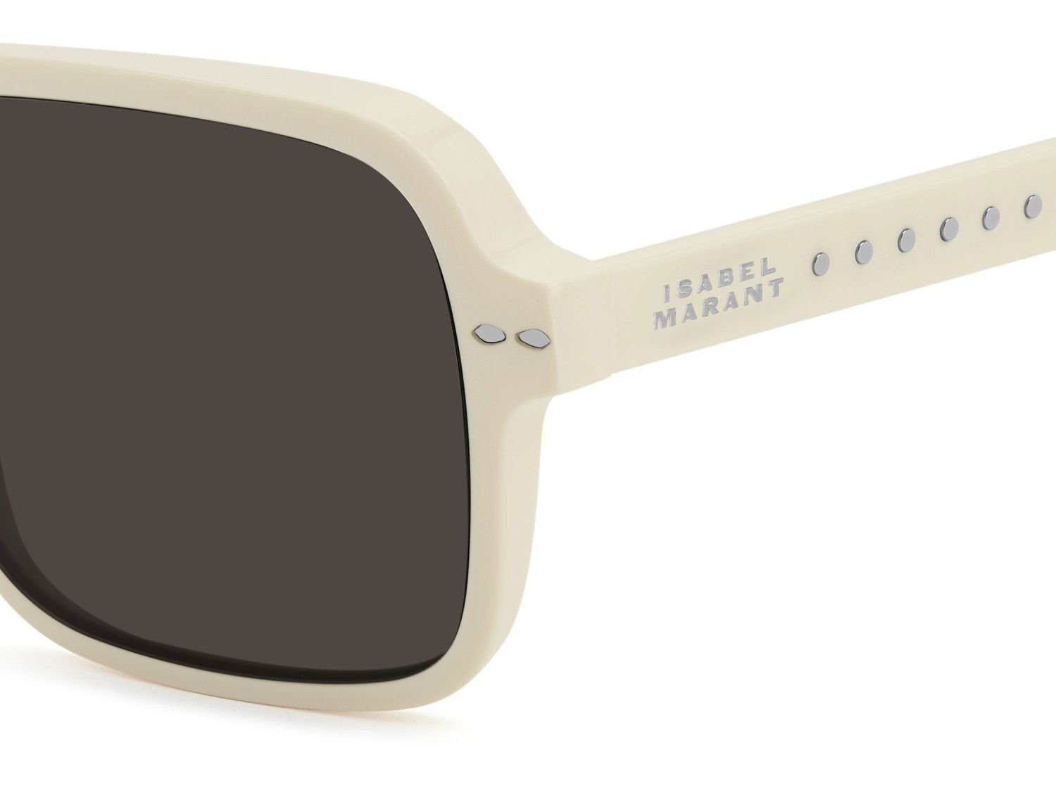 Sunglasses Isabel Marant Im 0242/S 208383 10A IR color beige shape rectangle lenses grey