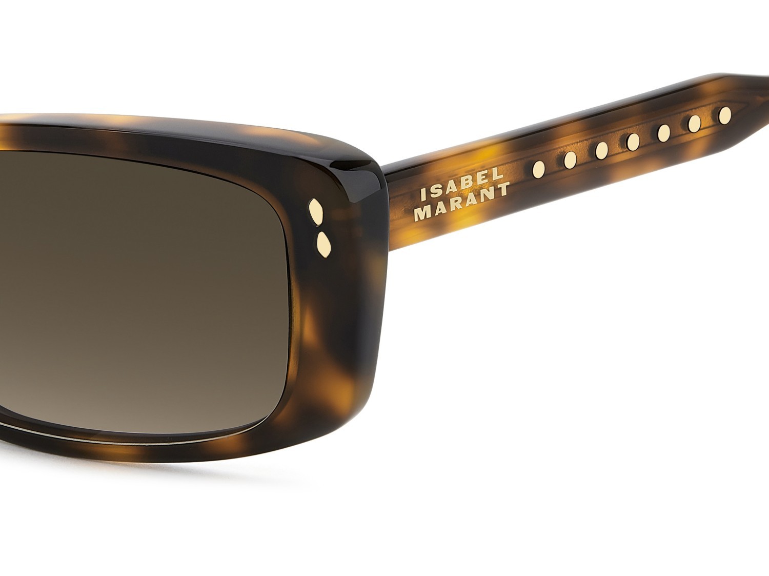 Sunglasses Isabel Marant Im 0243/G 208384 086 HA color havana shape rectangle lenses brown shaded