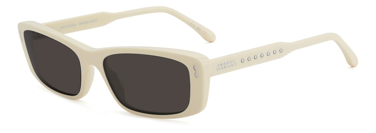 Sunglasses Isabel Marant Im 0243/G 208384 10A IR color beige shape rectangle lenses grey