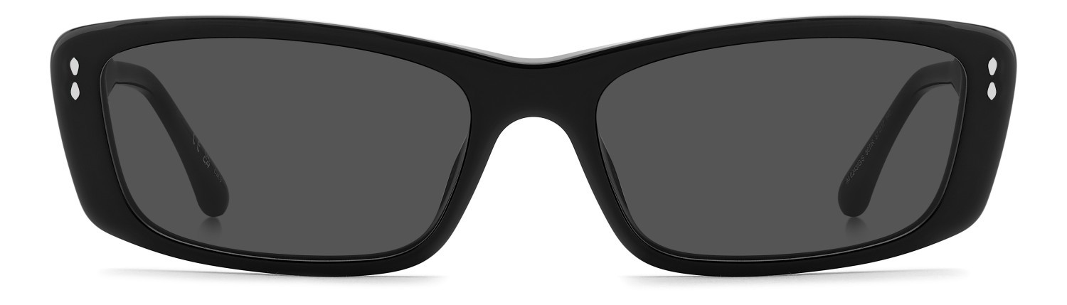 Sunglasses Isabel Marant Im 0243/G 208384 807 IR color black shape rectangle lenses grey