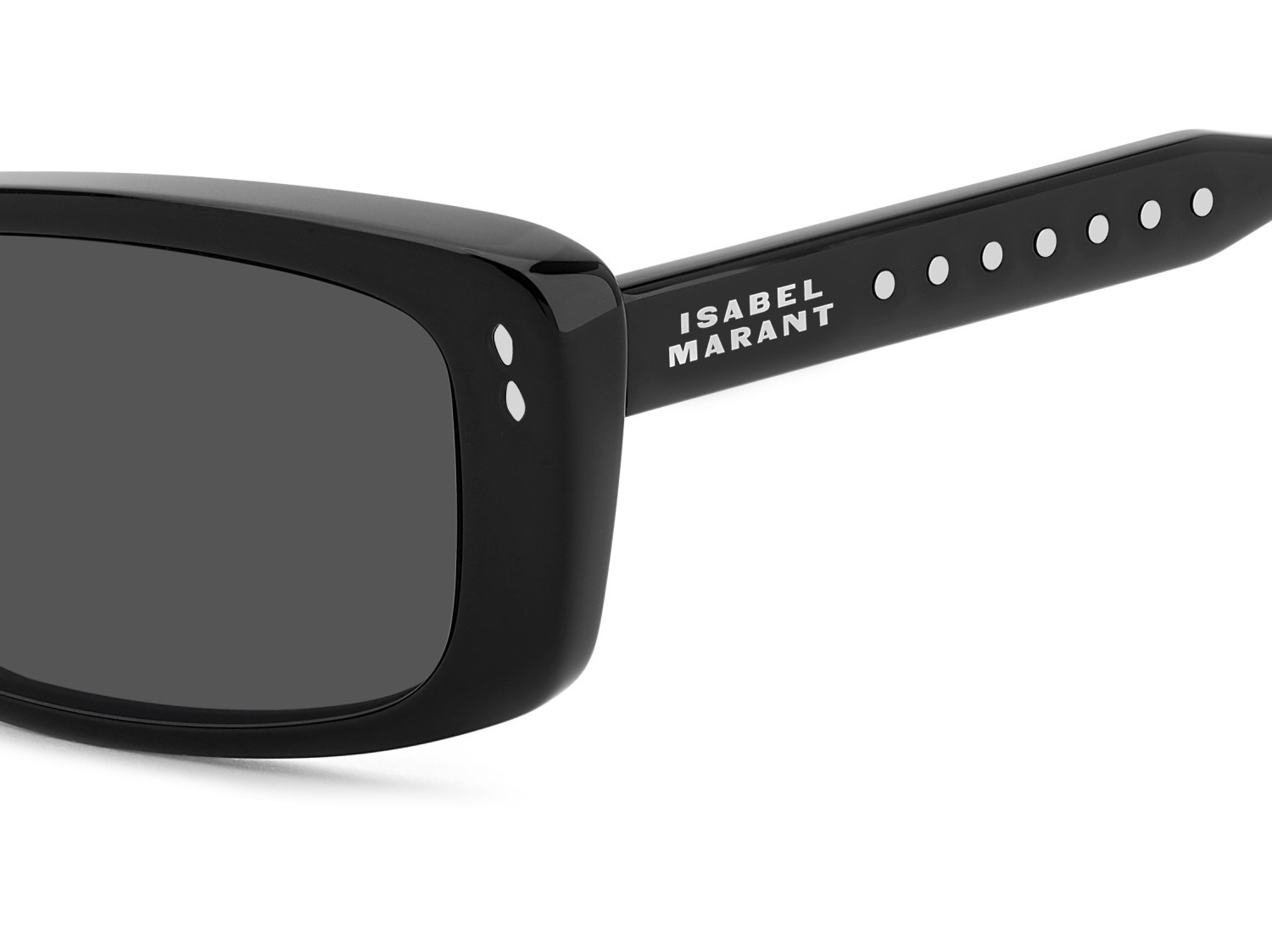 Sunglasses Isabel Marant Im 0243/G 208384 807 IR color black shape rectangle lenses grey
