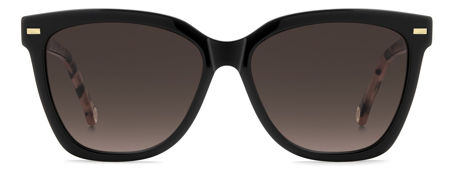 Occhiali da sole Carolina Herrera Her 0333/S 208390 E12 HA colore salmon havana forma farfalla lenti brown shaded