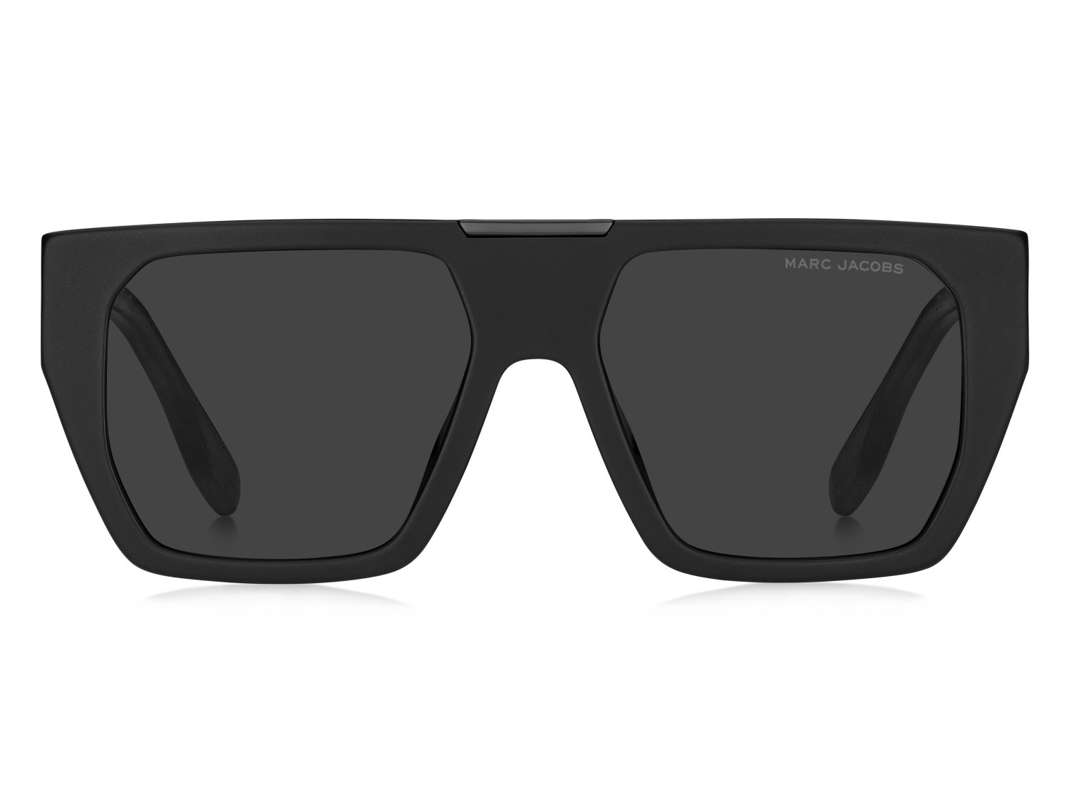 Occhiali da sole Marc Jacobs 877/S 208392 003 IR colore matte black forma rettangolare lenti grey