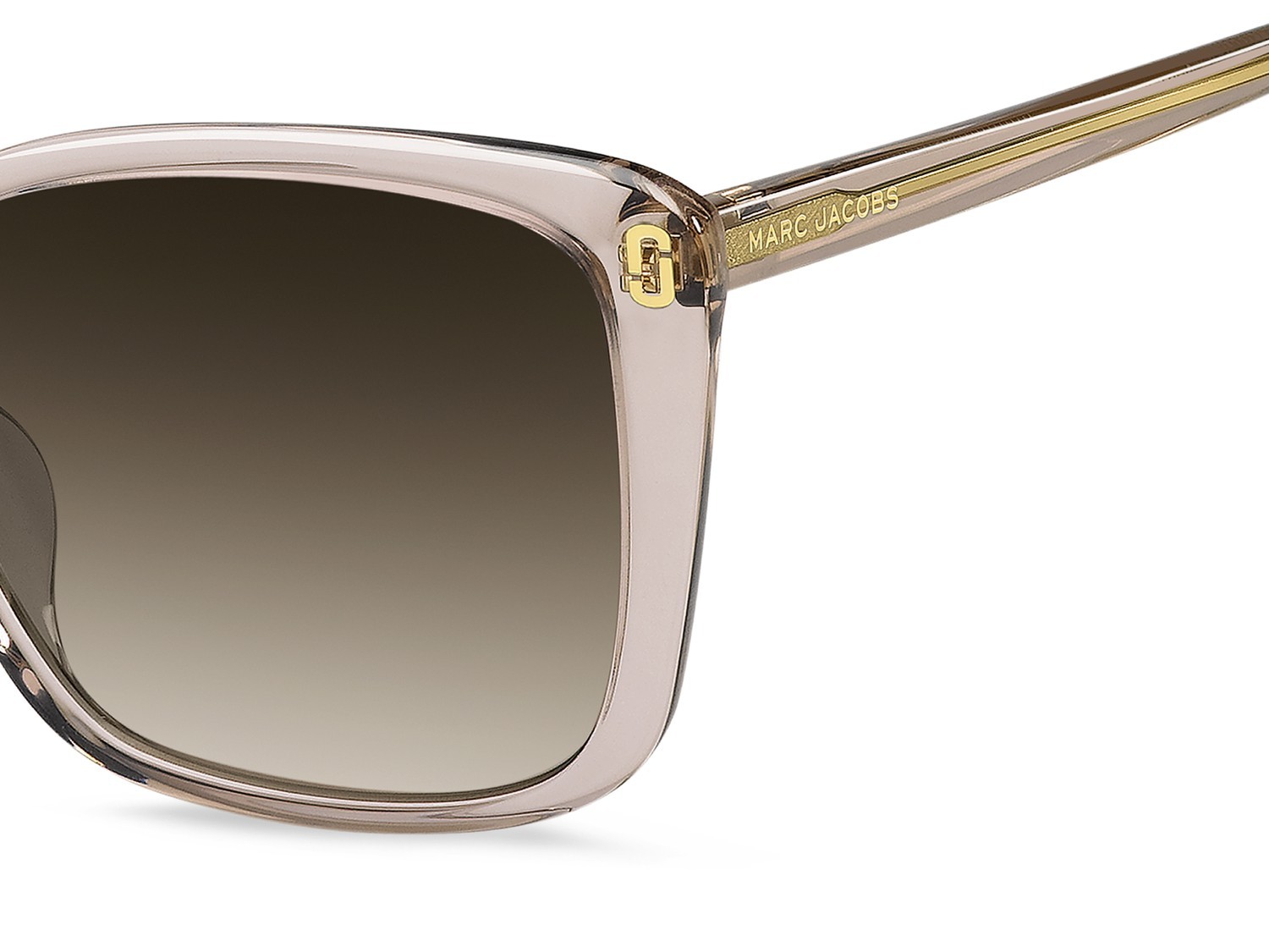 Occhiali da sole Marc Jacobs Mj 1127/G 208394 FWM HA colore nude forma farfalla lenti brown shaded