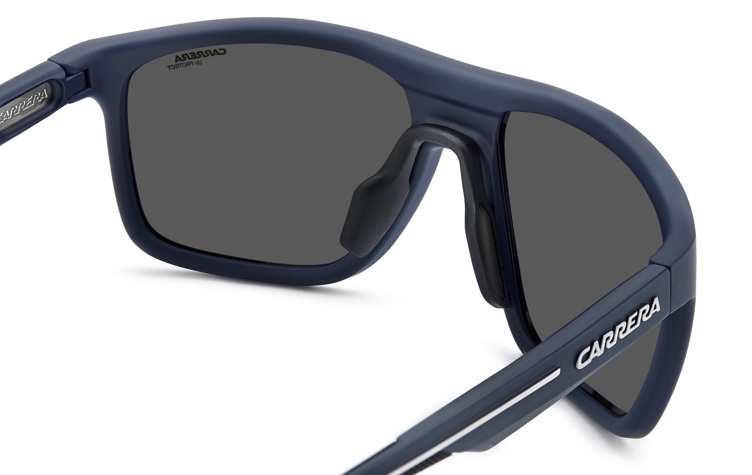 Sonnenbrillen Carrera C Sport 08/S 208403 FLL IR farbe matte blue form rechteckig gläser grey