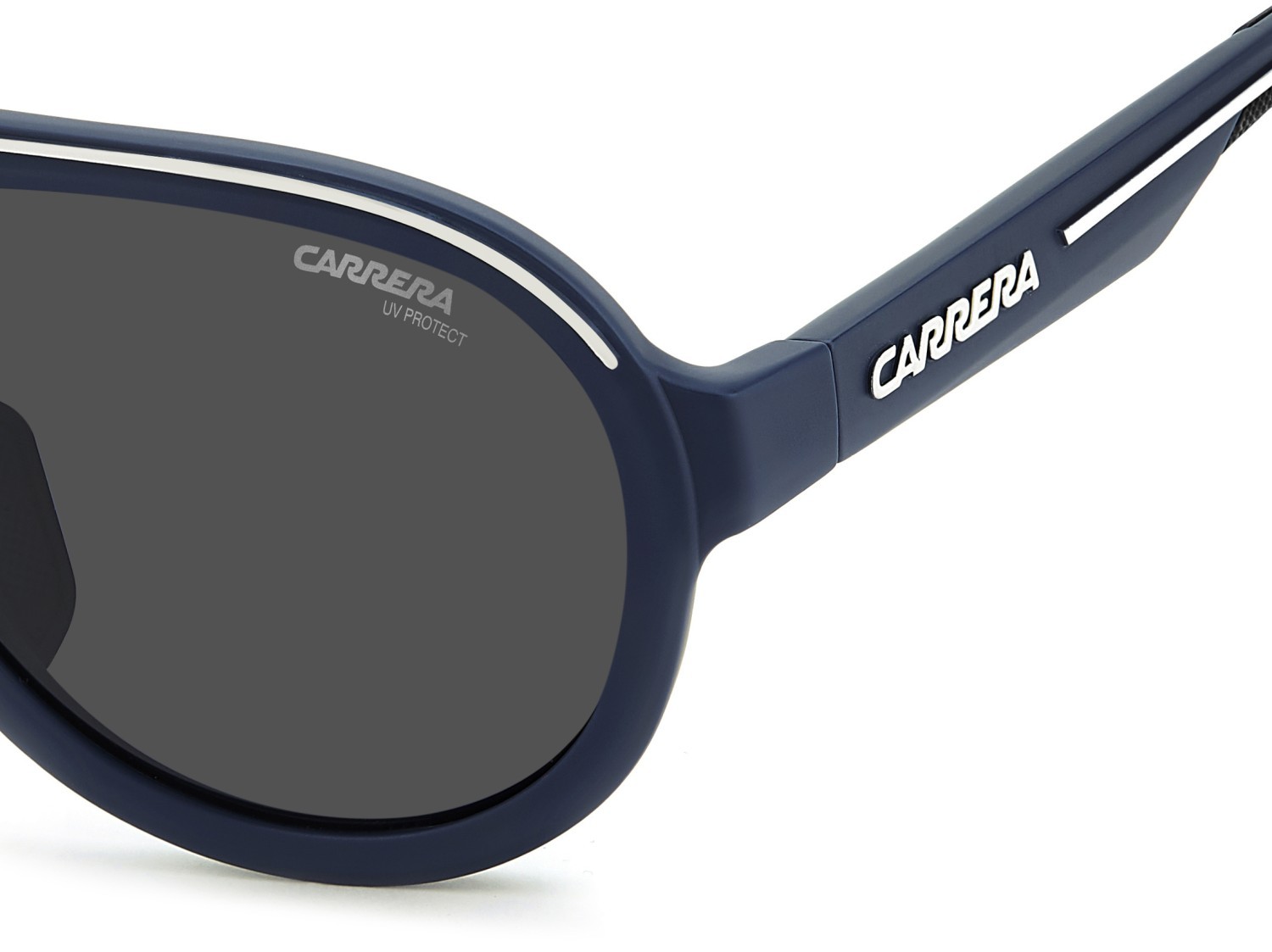 Sonnenbrillen Carrera C Sport 09/S 208404 FLL IR farbe matte blue form aviator gläser grey
