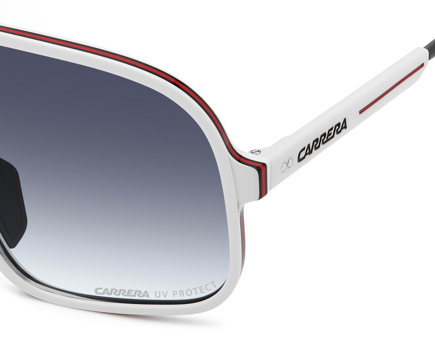 Occhiali da sole Carrera C Sport 11/S 208405 VK6 08 colore white forma mask lenti dk blue shaded