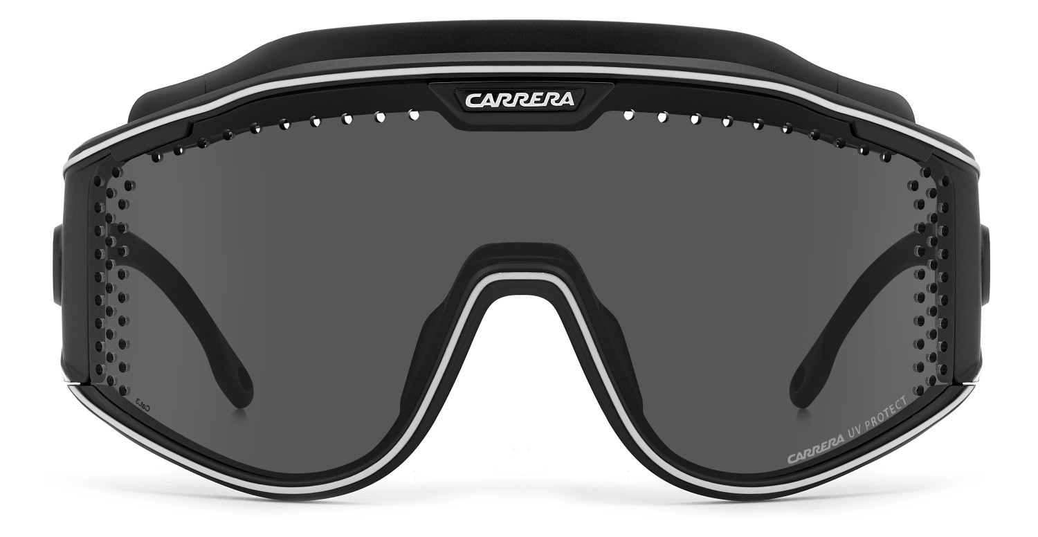 Sonnenbrillen Carrera Ca Transforma 208406 003 IR farbe matte black form maske gläser grey