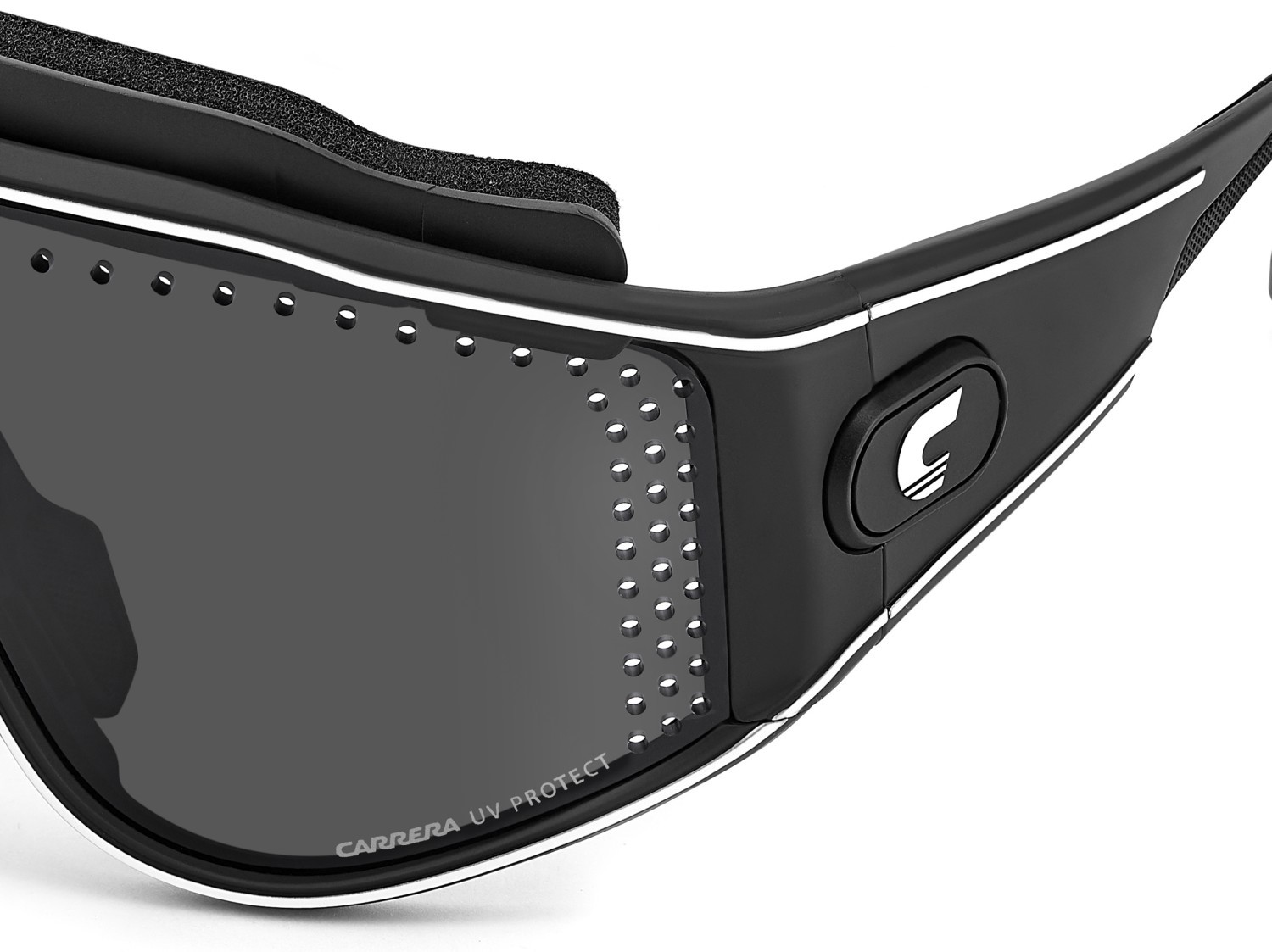 Sonnenbrillen Carrera Ca Transforma 208406 003 IR farbe matte black form maske gläser grey