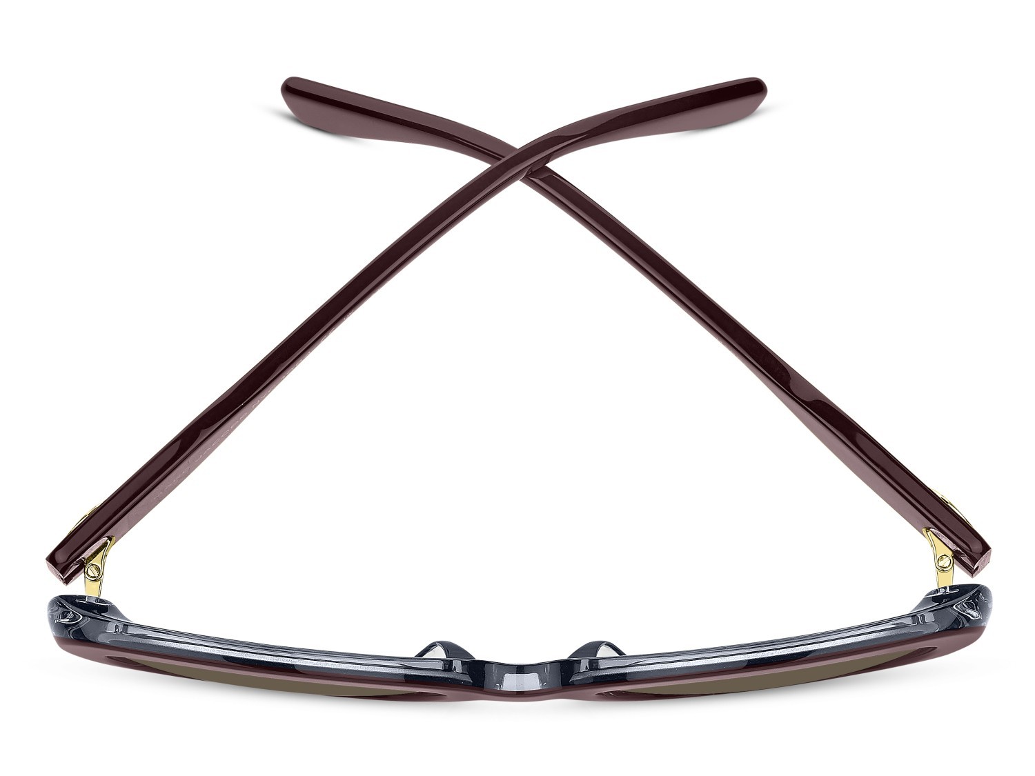 Sunglasses Marc Jacobs 852/S 208415 LHF HA color burgundy 2 shape cat eye lenses brown shaded