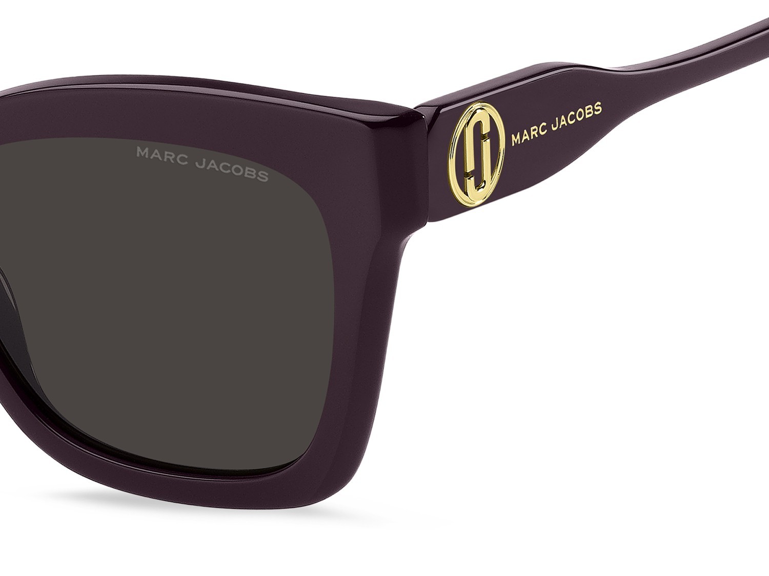 Sunglasses Marc Jacobs 853/S 208416 B3V IR color violet shape cat eye lenses grey