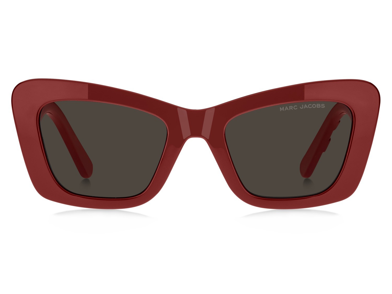 Occhiali da sole Marc Jacobs 864/S 208420 C9A IR colore red forma cat eye lenti grey