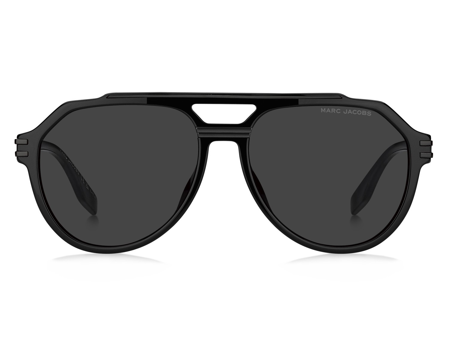 Sunglasses Marc Jacobs 876/S 208422 807 IR color black shape aviator lenses grey