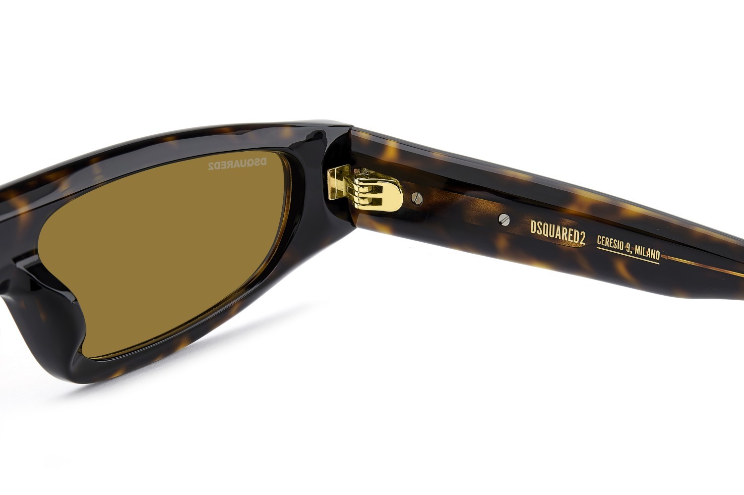 Occhiali da sole Dsquared2 D2 0184/G 208428 086 70 colore havana forma altro lenti brown