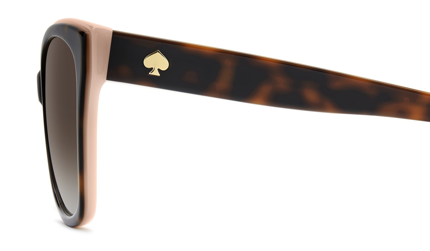 Sunglasses Kate Spade Ks Daesha 2/G 208436 0T4 LA color havana pink shape square lenses brown shaded polarized