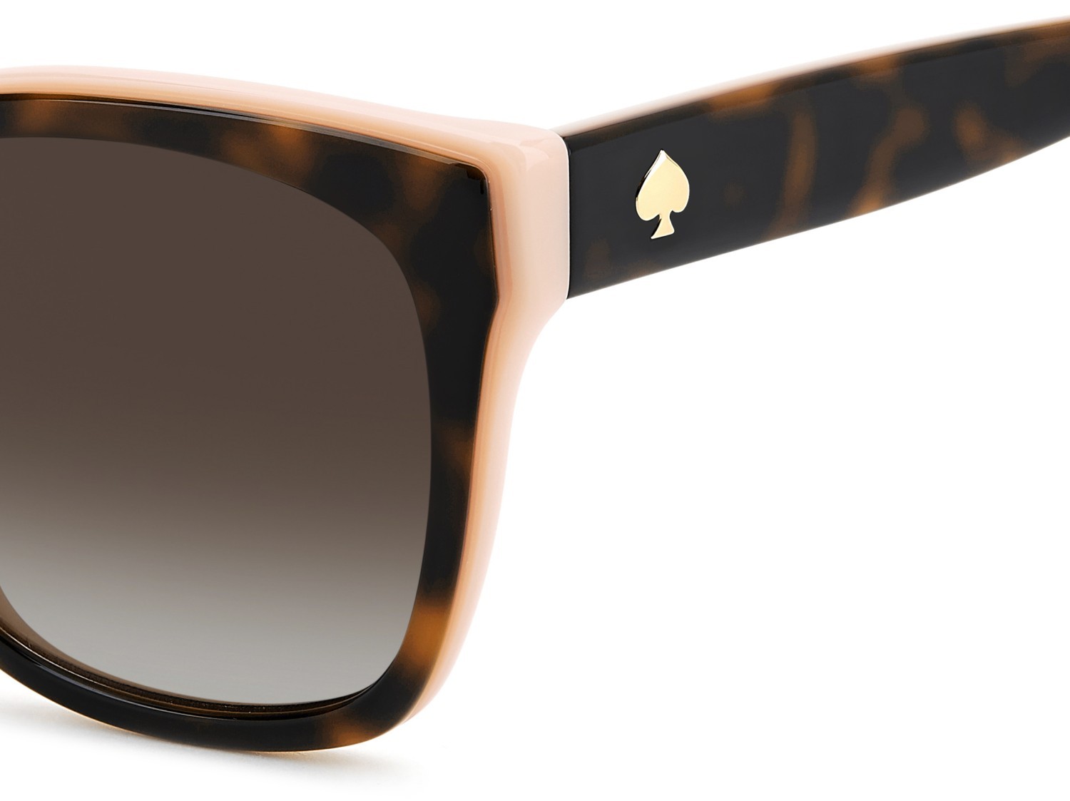 Sunglasses Kate Spade Ks Daesha 2/G 208436 0T4 LA color havana pink shape square lenses brown shaded polarized