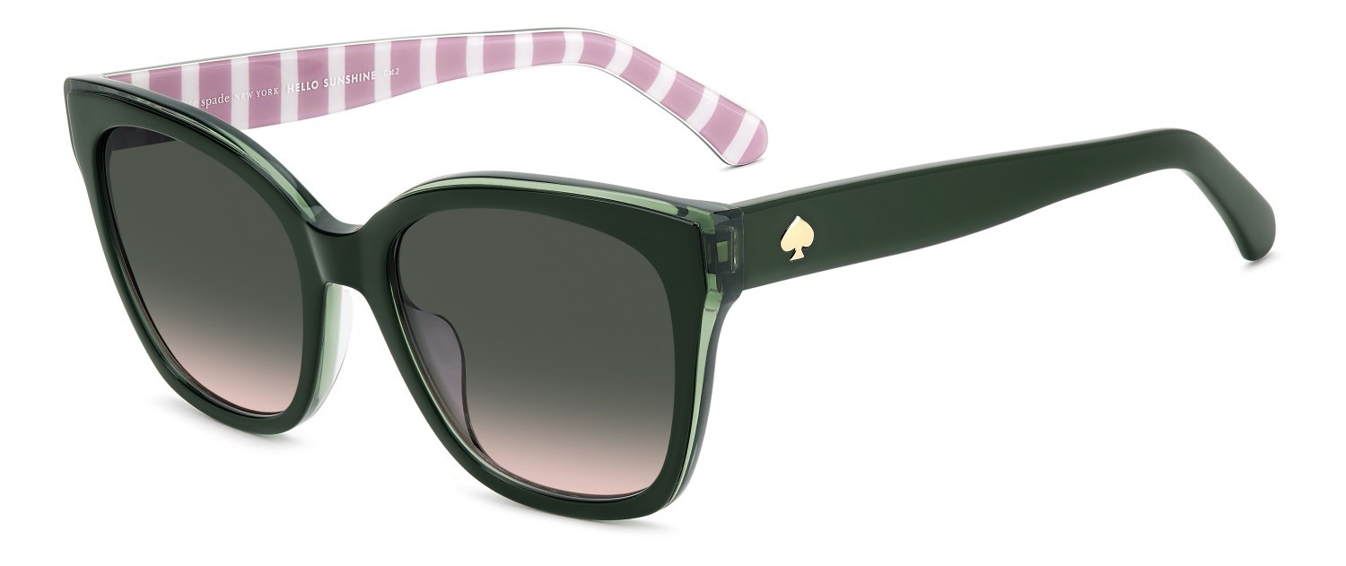 Sunglasses Kate Spade Ks Daesha 2/G 208436 1ED JP color green shape square lenses green pink