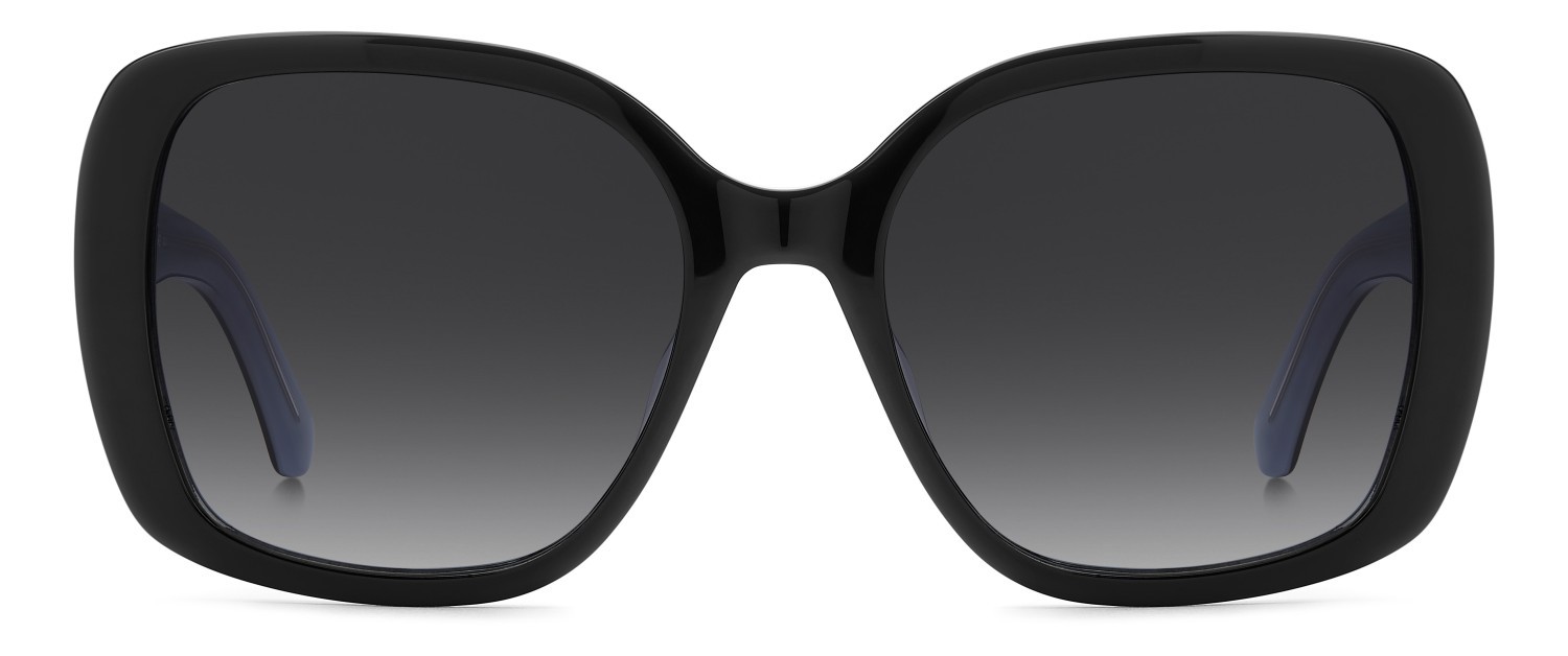 Sunglasses Kate Spade Ks Wenona 2/G 208437 D51 9O color black blue shape square lenses dark grey shaded