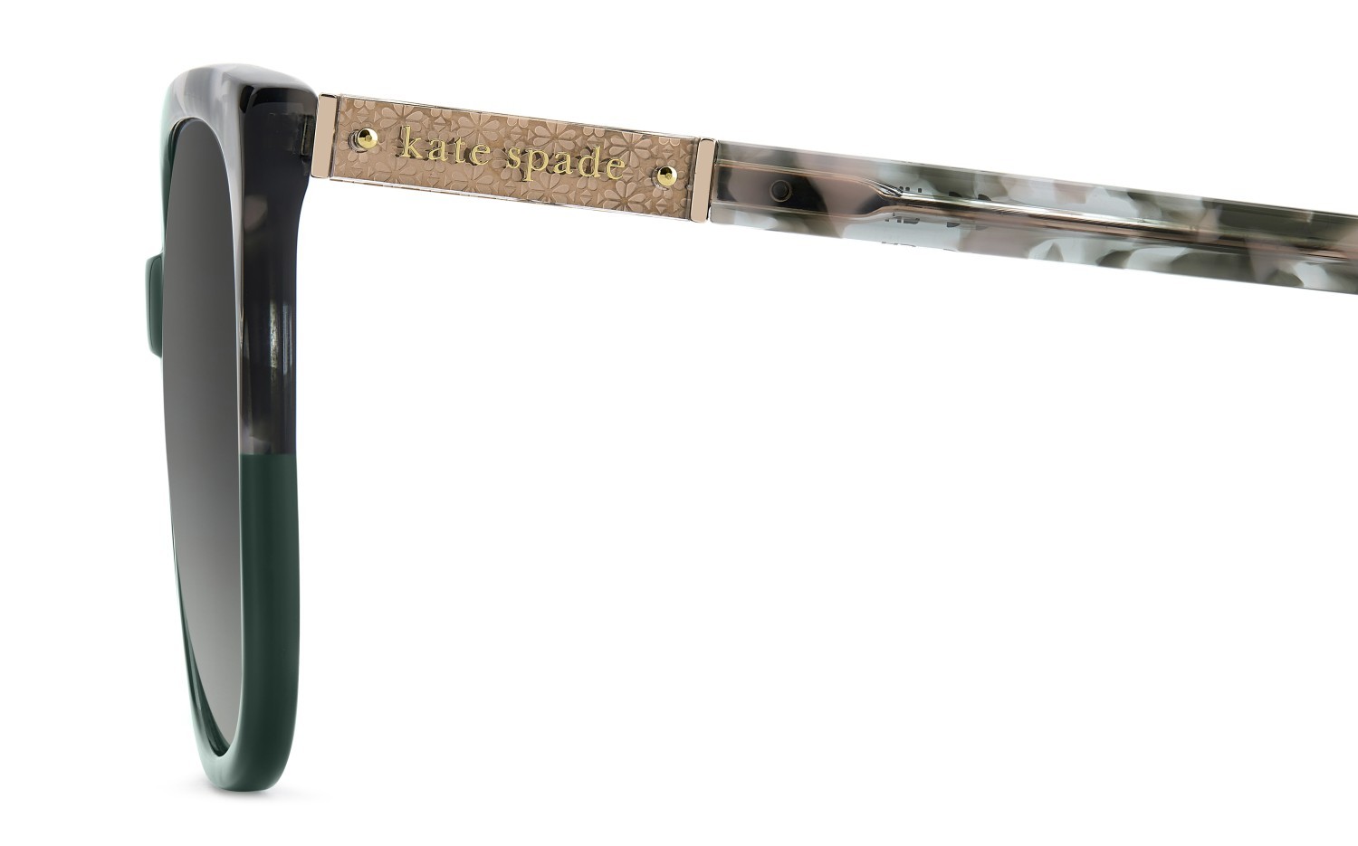 Sunglasses Kate Spade Ks Kaysie 2/G 208440 1ED 9O color green shape square lenses dark grey shaded