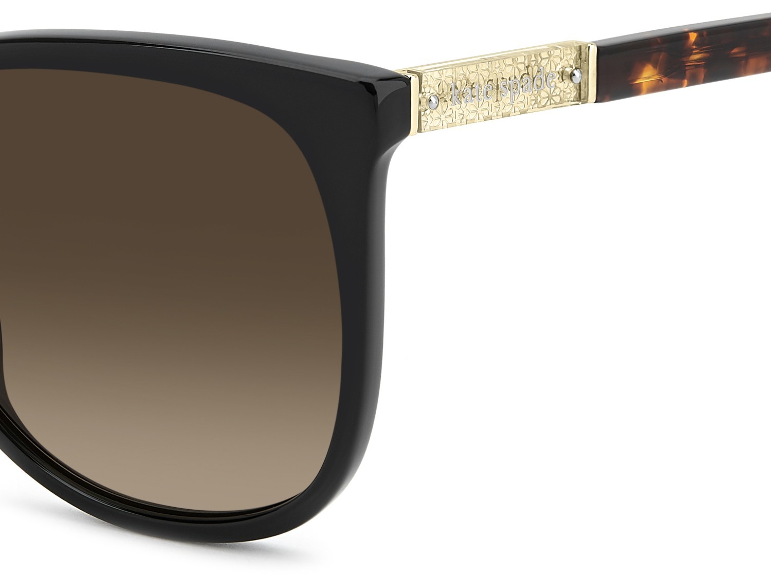 Sunglasses Kate Spade Ks Kaysie 2/G 208440 807 HA color black shape square lenses brown shaded