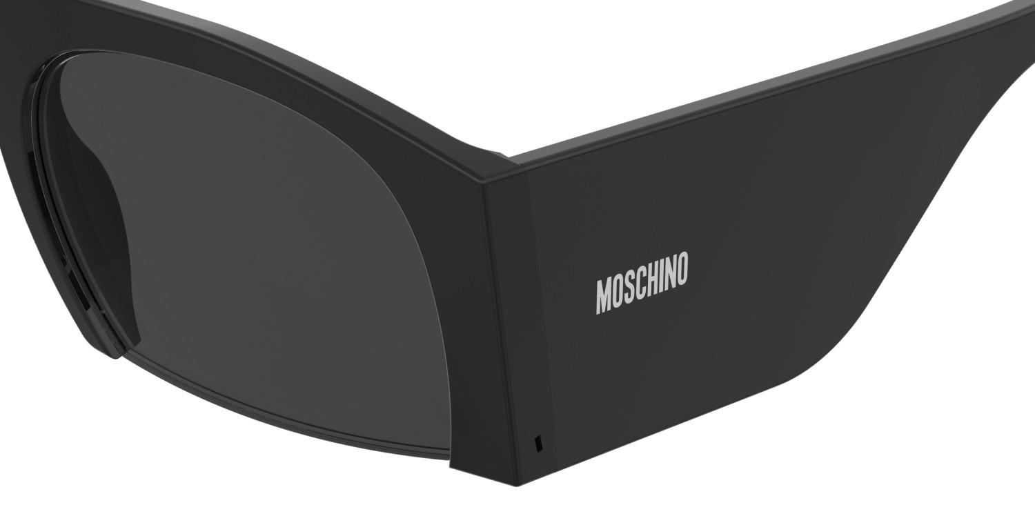 Occhiali da sole Moschino Mos203/S 208465 807 IR colore black forma altro lenti grey