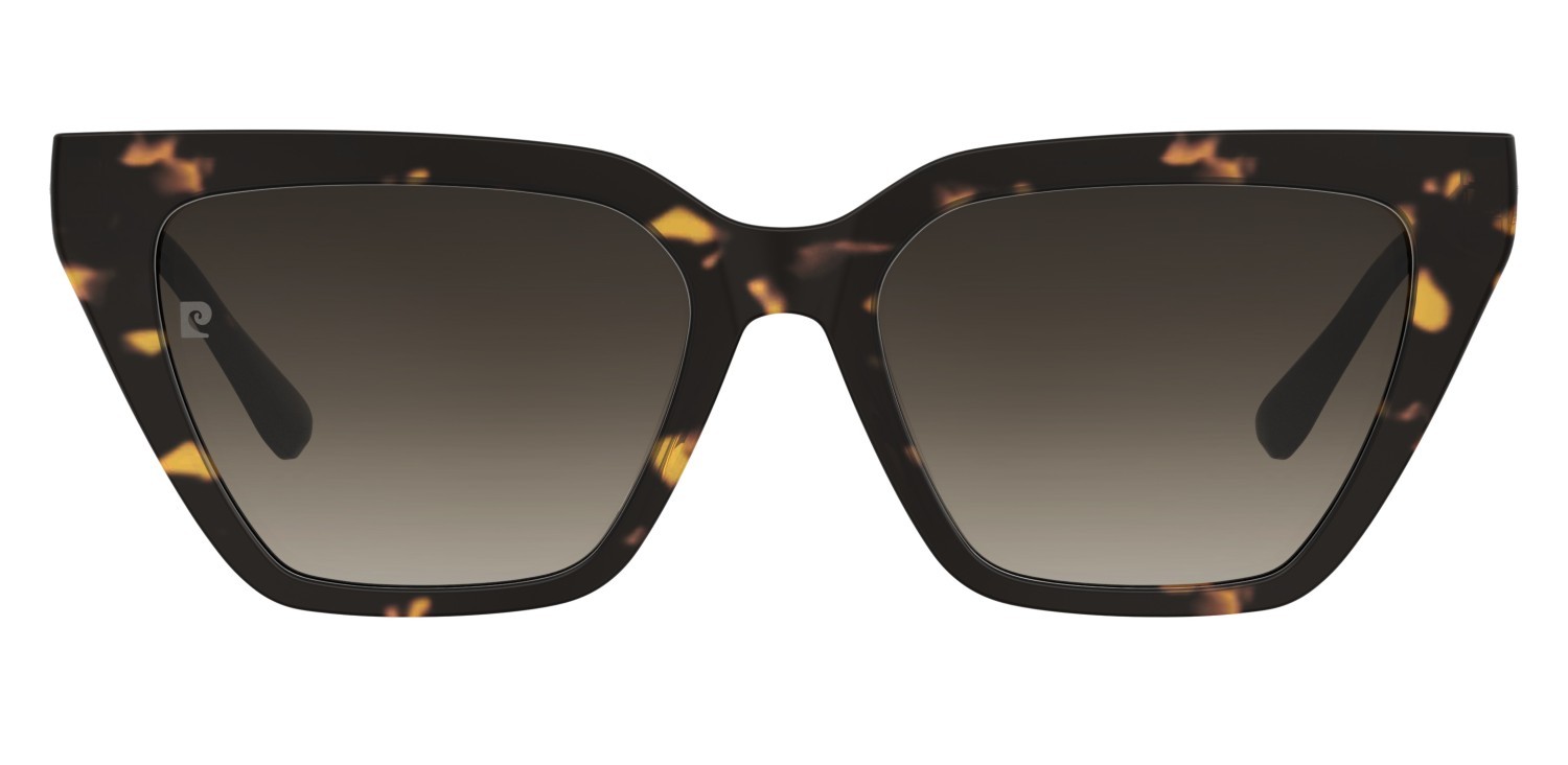 Sunglasses Pierre Cardin P.c. 8549/S 208514 086 HA color havana shape cat eye lenses brown shaded