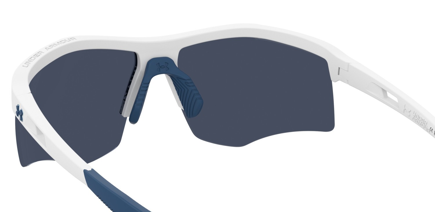 Sonnenbrillen Under Armour Ua Flexlite/G 208515 WWK Z0 farbe matte white blue form rechteckig gläser blue multilayer