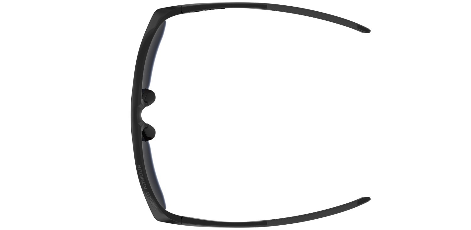 Sunglasses Under Armour Uafanaticaltl/G 208516 OIT MI color black red shape rectangle lenses grey infrared