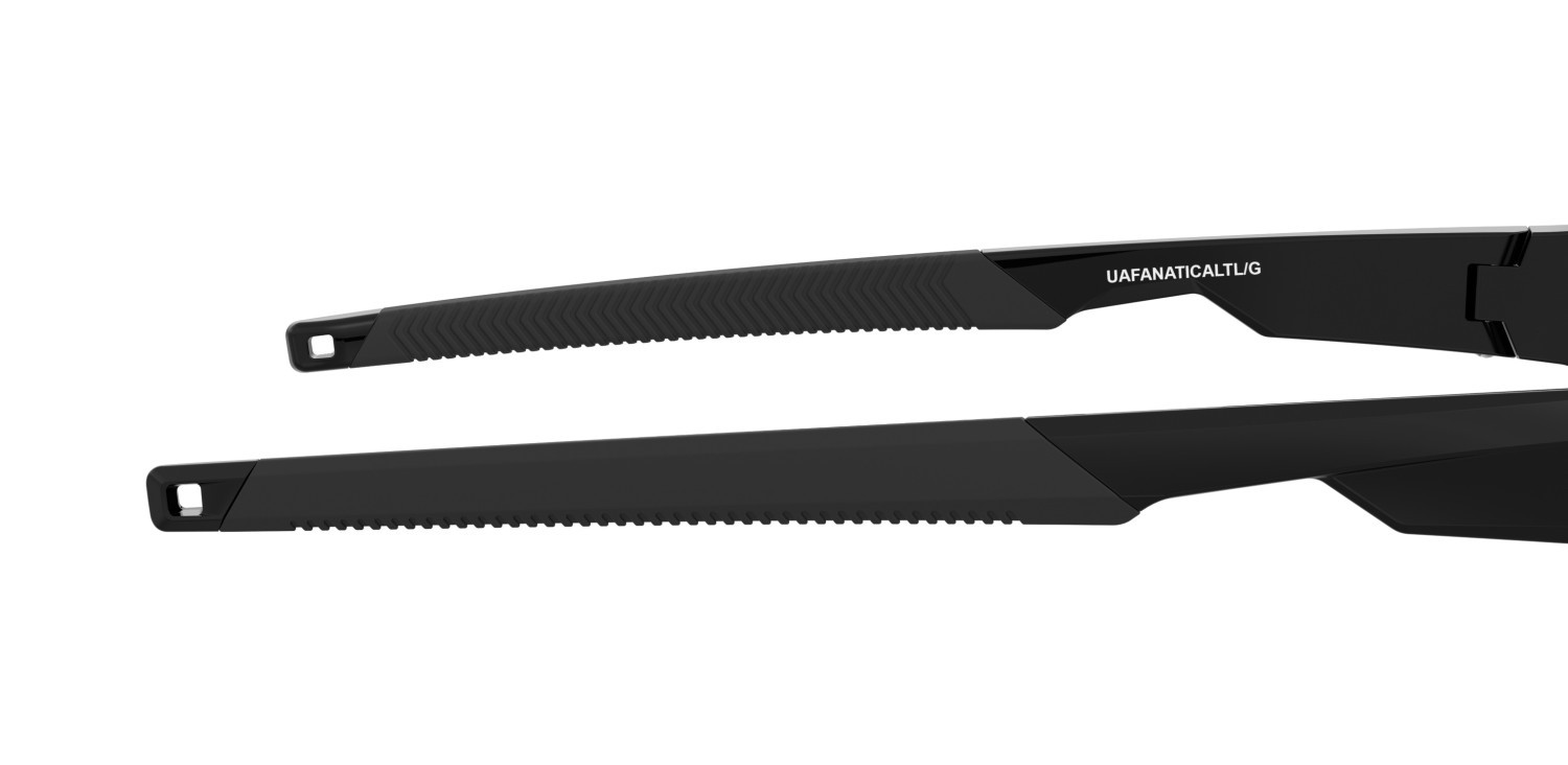 Sunglasses Under Armour Uafanaticaltl/G 208516 OIT MI color black red shape rectangle lenses grey infrared