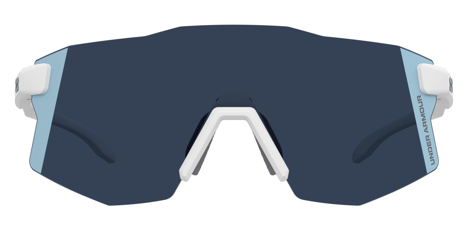 Sunglasses Under Armour Ua Grid Pro/G 208518 WWK KU color matte white blue shape mask lenses blue