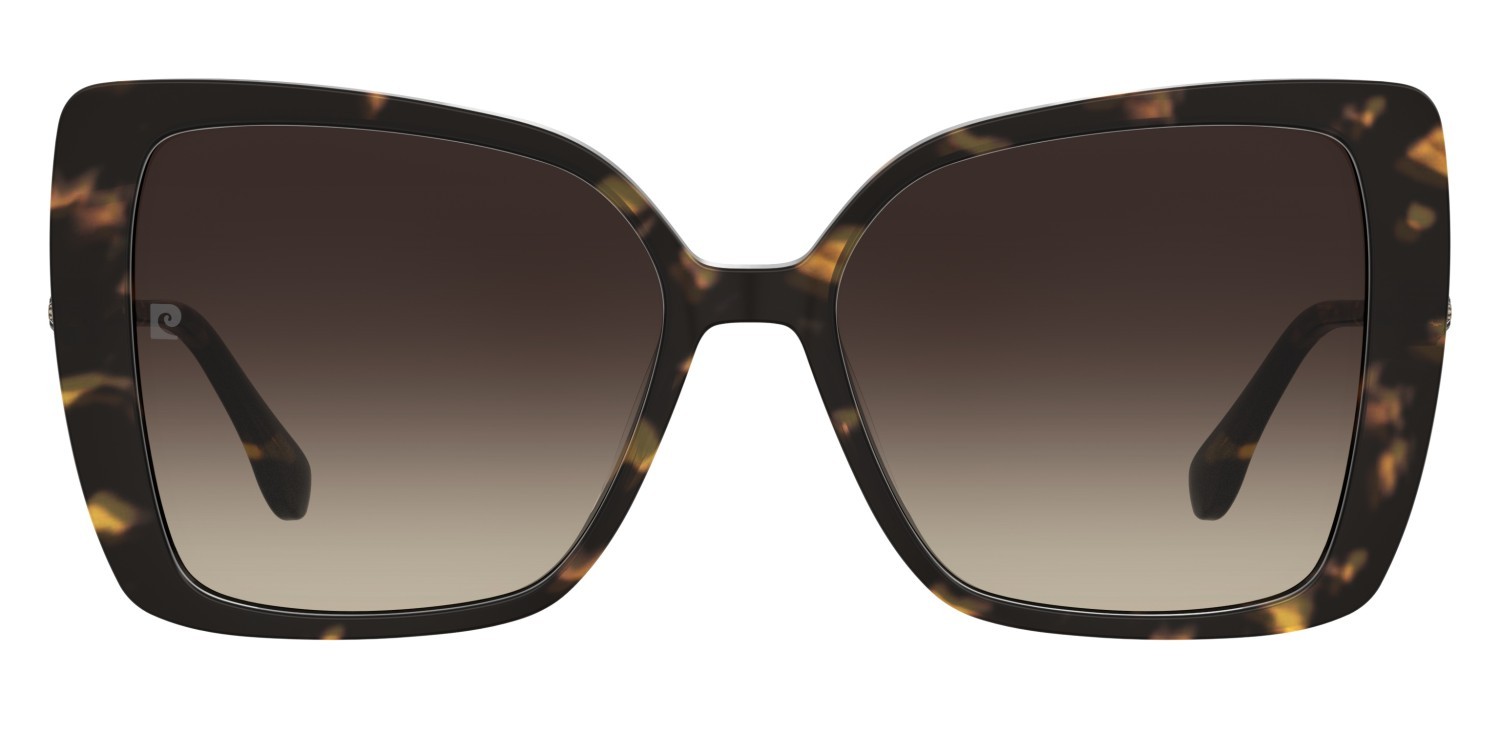 Sunglasses Pierre Cardin P.c. 8553/S 208525 086 HA color havana shape butterfly lenses brown shaded