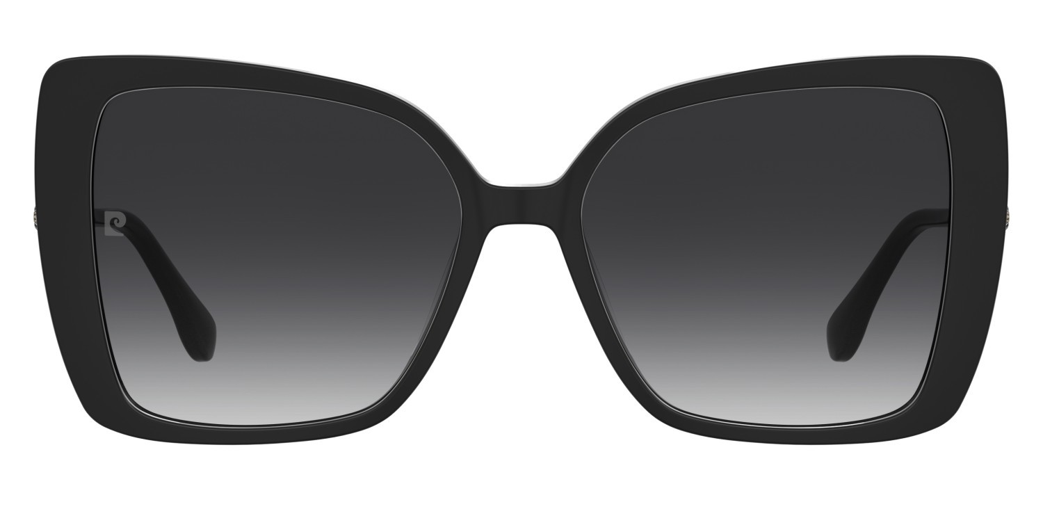 Sunglasses Pierre Cardin P.c. 8553/S 208525 807 9O color black shape butterfly lenses dark grey shaded